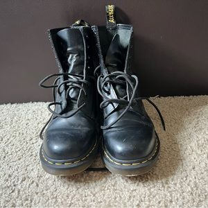 Women’s combat doc marten boots